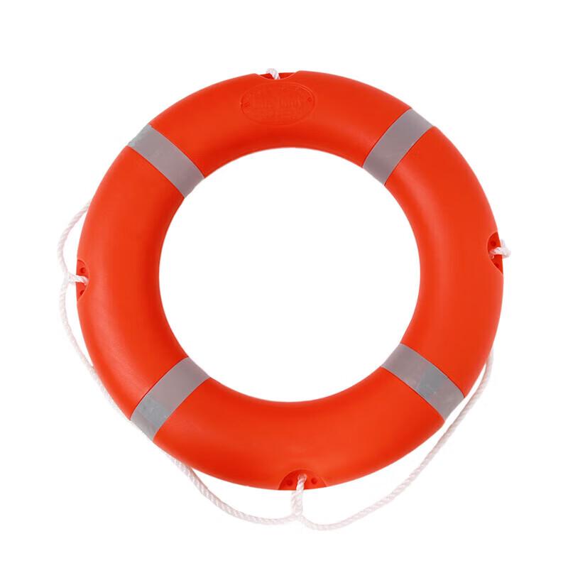 JingZhiSheng 2.5KG Lifebuoy with Reflective Hook and Rope