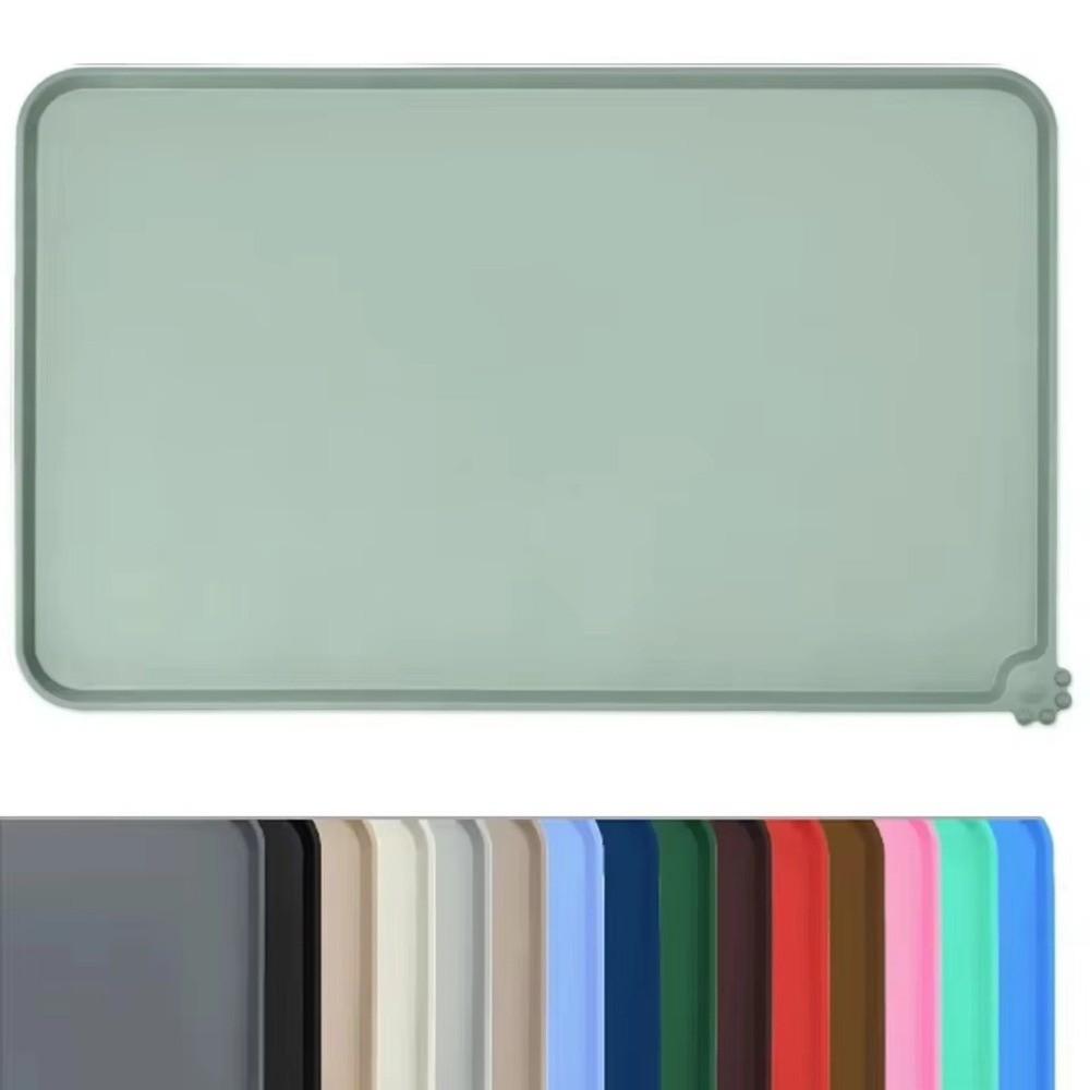 Silicone Pet Bowl Mat Non Slip Floors Pad New Cat Dog Food Mat For Pet Feeding Bowl