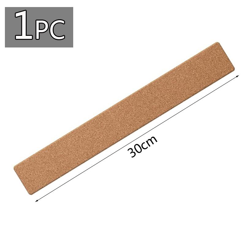 1pc 30cm Cork Board Strips Self Adhesive Bulletin Cork Board for Wall Desk Home Bedroom Office for Paste Notes Photos Schedules