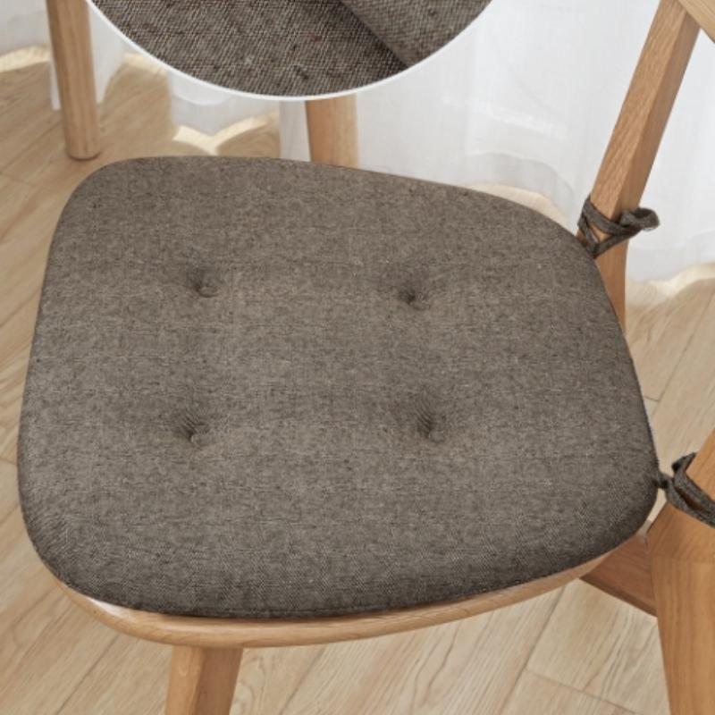 Chair Cushion with Straps Multi Color Dining Room,for Dining Chairs,Outdoor Garden,Office Chair Seat Pads
