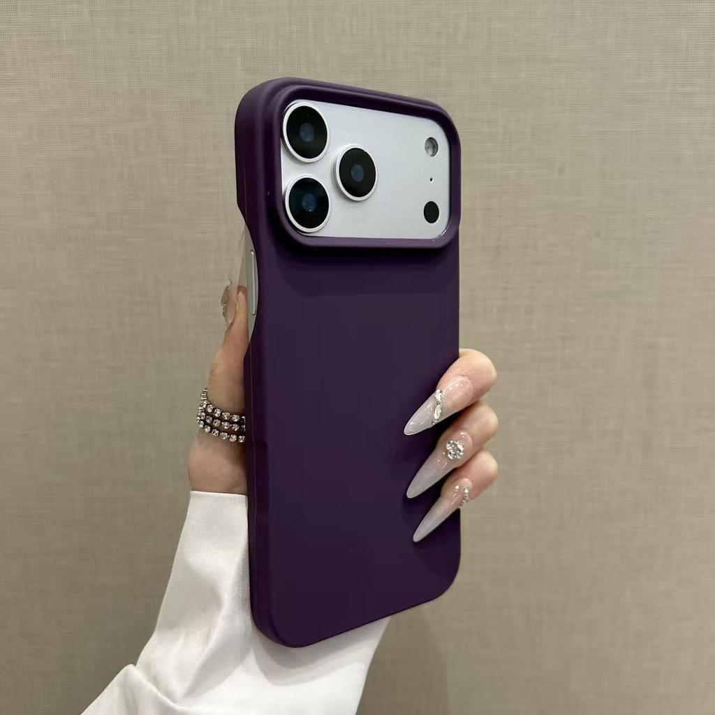 Orange Silikon Minimalistische Handyhülle für iPhone 17 Air 16 Pro Max 15 Plus 14 Pro 13 12 11 Xr X Xs 17Pro Max Mattierte Schutzhülle Stoßfeste Handyabdeckung