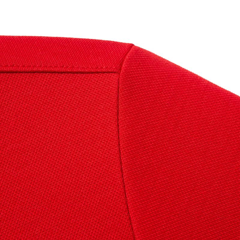 MONTAGUT Herren Langarm Color-Block Poloshirt mit Seidenmischung für Wärme