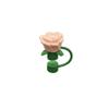 Silicone Cup Accessorie Dust Proof Flower Straw Toppers New Straw Plug Cap for Stanley Cup