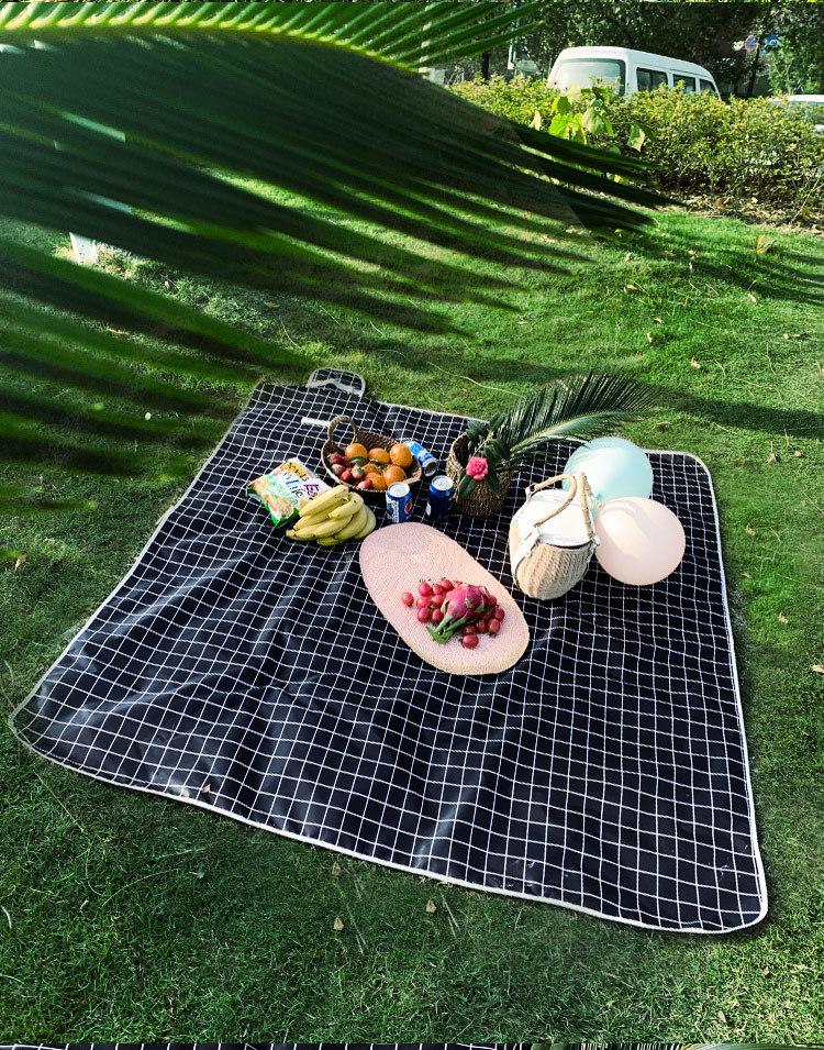 Tapis de pique-nique et de camping imperméable Beilian - Épais, portable, tapis de sol d'extérieur résistant à l'humidité