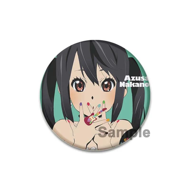 

32/44/58 мм Аниме K-ON! Ручная работа Брошь Хирасава Юи Акияма Мио Тайнака Рицу Одежда Рюкзак Одежда Ювелирные изделия Аксессуары Подарки 32mm