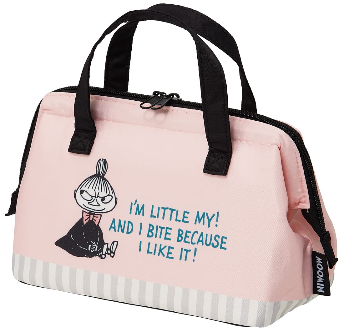 

Skater Insulated Lunch Bag with Little My Clasp, Design, Pink, KGA1-A