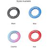 Bicycle Maintenance Anodized Alloy Lockring 28g Weight Lightweight Design