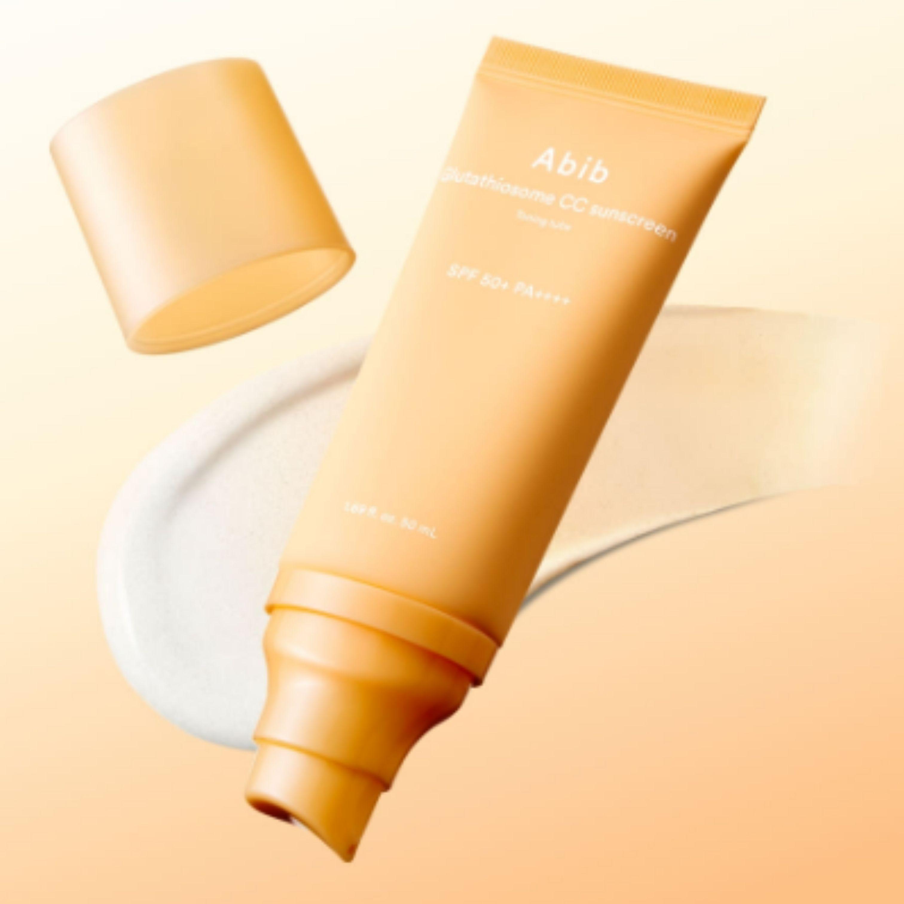

Abib Glutathione CC Tone-Up Sunscreen Toning Tube SPF50+ PA++++ – Foundation-Free Brightening (50ml)