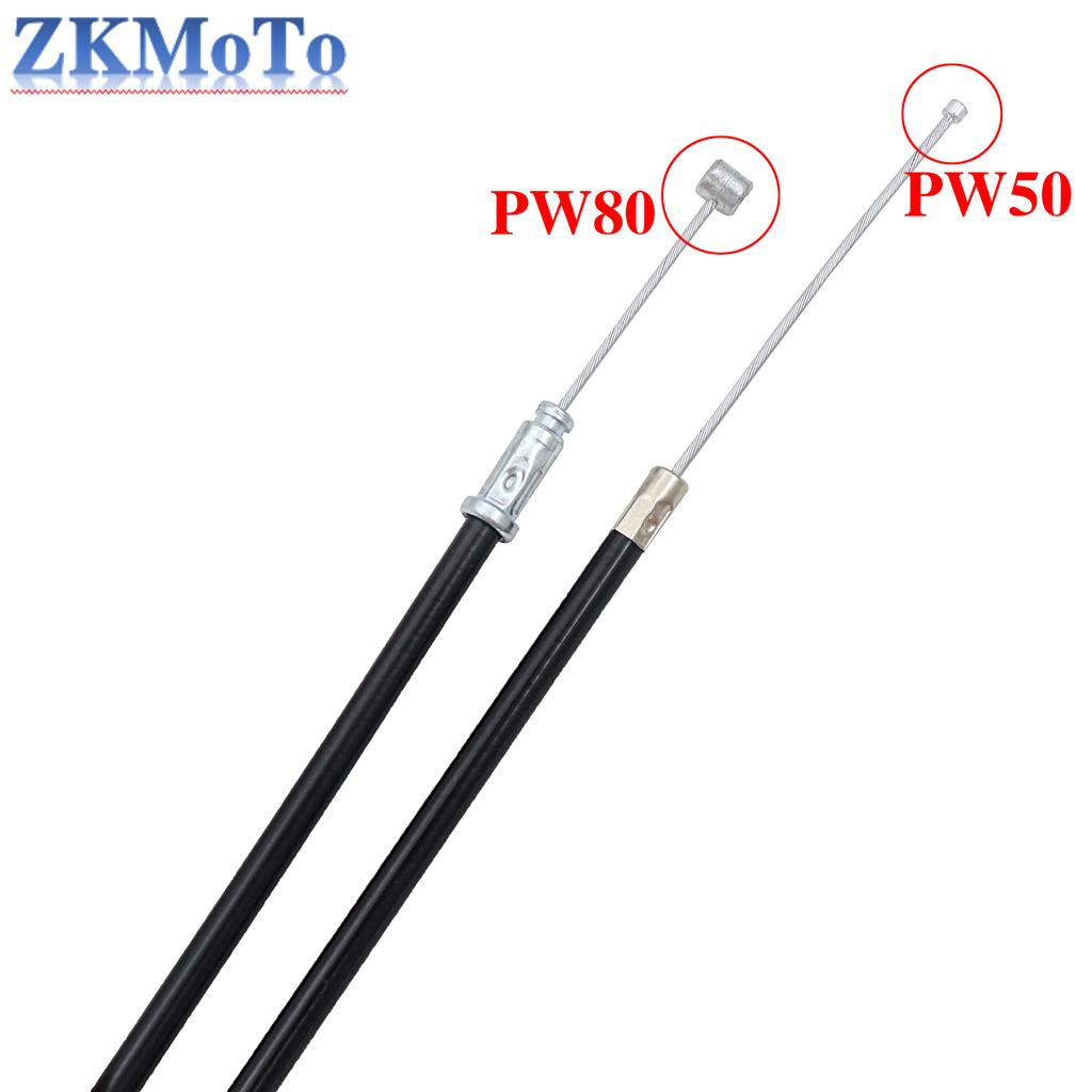 PW50 PW80 Carburetor Choke Cable Bike Push Pull Choke Throttle Cable For Yamaha Pit Dirt Motor Bike Motorcycle Motocross