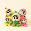 Crayon Shinchan Fruit Plush Toy Pineapple Strawberry Avocado Soft Stuffed Doll For Kids