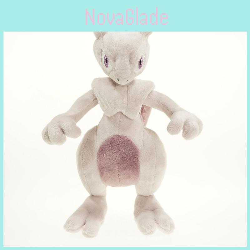 High Quality Pokemon Mega Mewtwo Plush Figure Soft Stuffed Doll Ideal Kids Gift