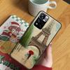 Paris Eiffel Tower Case For Xiaomi Redmi Note 14 13 12 11 10 9 15 Pro Plus Redmi 15C 13 10C 12C 13C 14C 15 Cover