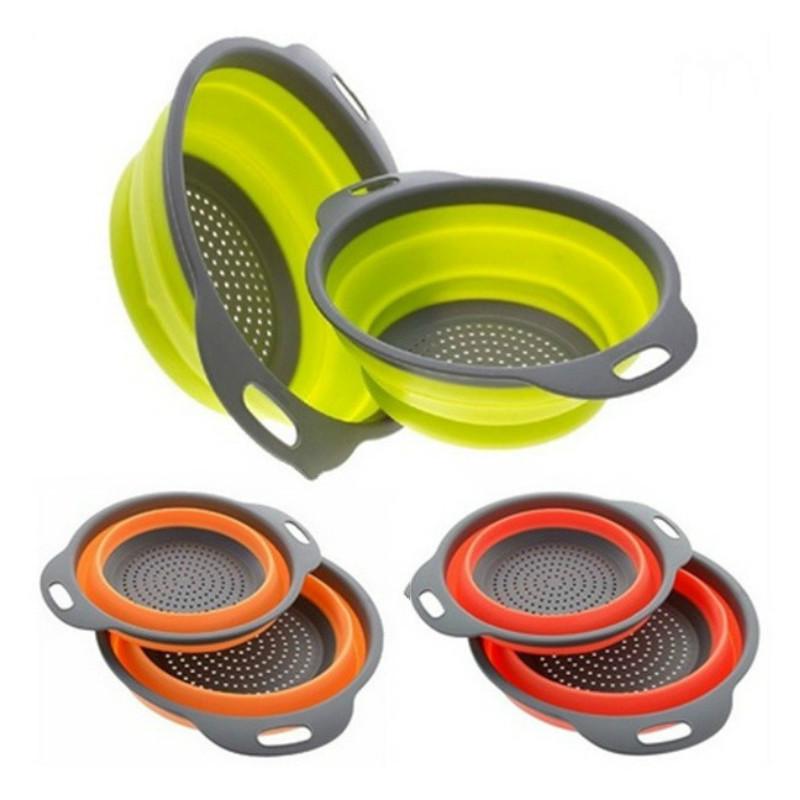 2 шт./компл., пластиковая корзина для фруктов и овощей, корзина для еды ...