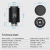 AEE4-Tuya Zigbee Smart Radiator Actuator TRV Programmable Thermostatic Radiator Valve App Remote Temperature Controller