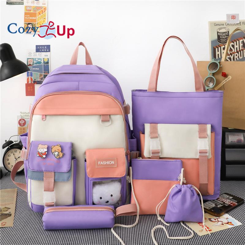 Комбинированный рюкзак для студентов колледжа — фото 7