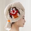 Coral Velvet Bath Hats Quick Drying Quick Drying Cap Comfortable Dry Hair Cap  Hair Care