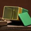 1 Pcs Mini Empty Tea Tin Can Household Green Black Tea Sealed Jar Portable Home Small Tea Packaging Box Tinplate Storage Cans