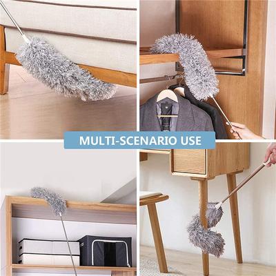 280cm Long Microfiber Duster Long Extendable Duster Cleaner Brush Telescopic Catcher Mites Dust Removal Dusters Home Cleaning Tools