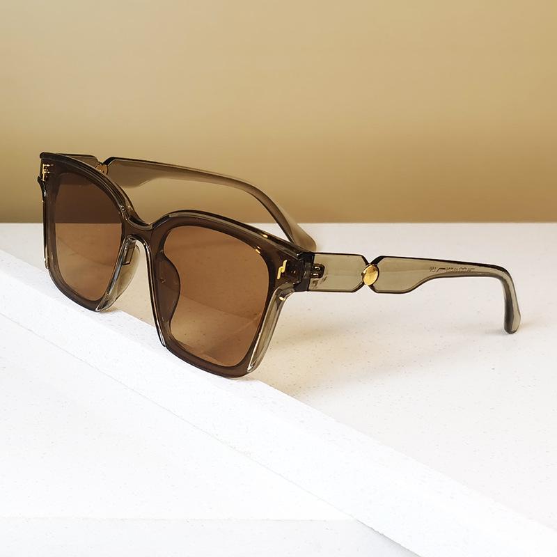 One-Piece High-End Women'S Sunglasses Men'S Driving Uv-Proof Sunglasses