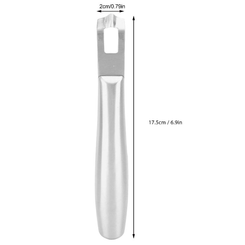 Lemon Zest Peeler Tool Zester For Cocktails Stainless Steel Multifunctional Kitchen Gadget Silver