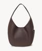 Lady Volume Edit Hobo Bag (Brown)