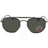 Ray Ban Marshal Ii Green Classic G 15 Geometric Unisex sunGlasses Rb3648m 002 58 52