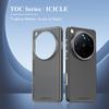 LeReach For OPPO Find X9 Ultra 5G TOC ICICLE Case 3D Anti-Slip Side Grips Micron-Level Frosted Protection Back Cover Case
