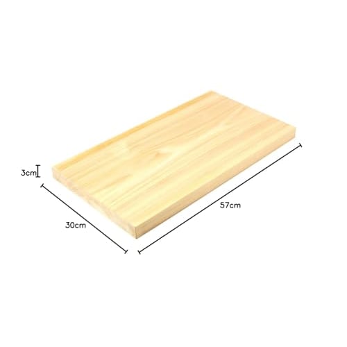 kicoriya Solid Japanese Cypress Cutting Board, Premium Quality, 57cm x 30cm x 3cm
