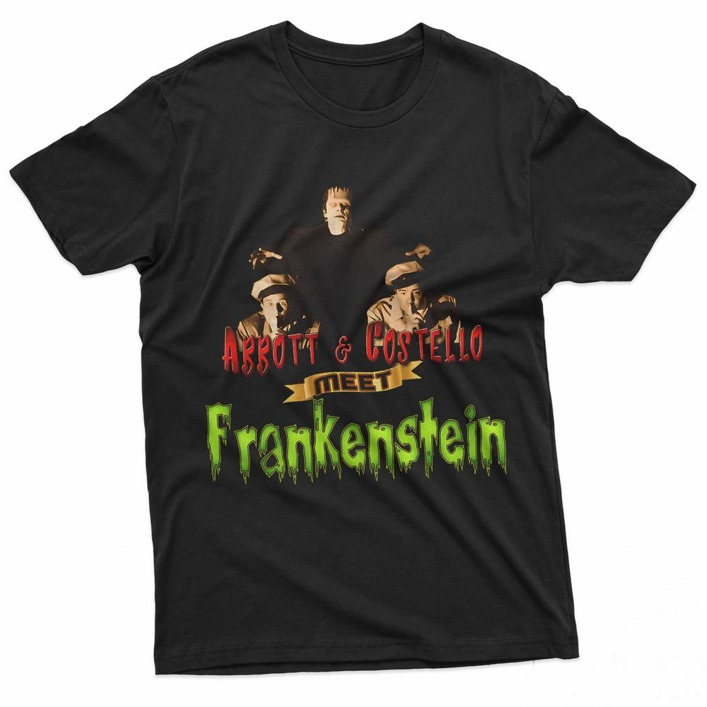 Abbott And Costello Meet Frankenstein Classic Horror Comedy TShirt Unisex T-Shirt M