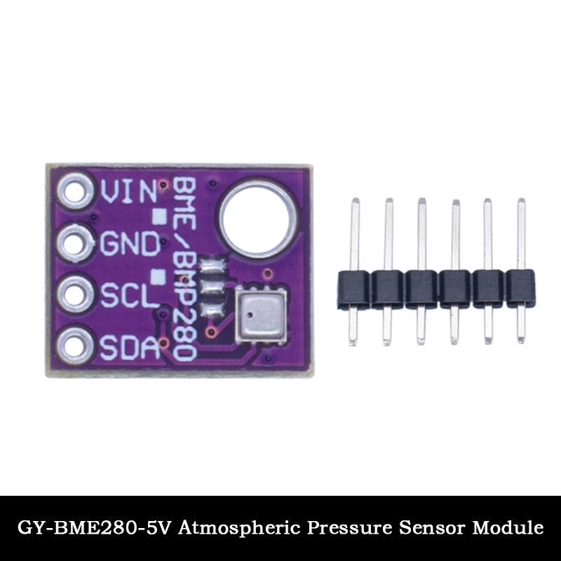 

official GY-BME280-3.3 BME280 5V 3.3V Digital Sensor Temperature Humidity Barometric Pressure Sensor Module I2C SPI 1.8-5V
