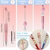 Beadable Writing Pens for Crafting 16-Color DIY izable Pen Set for School, Office & Creative Gifts | Smooth Writing, Stainless Steel Shaft
