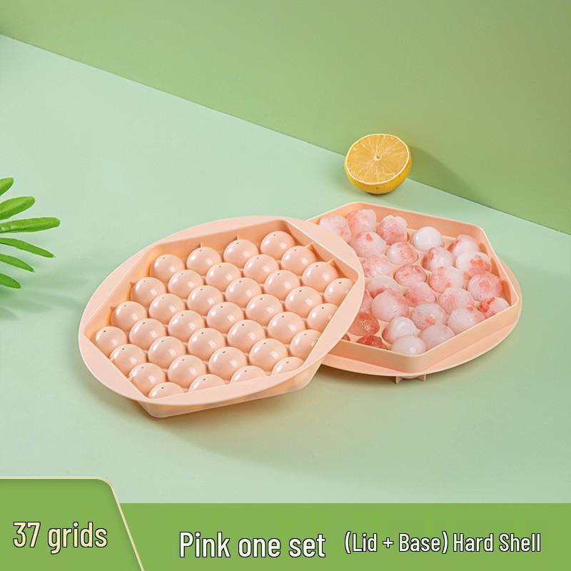 Round Ice Cube Tray Mold - Spherical Ice Maker for Home Use