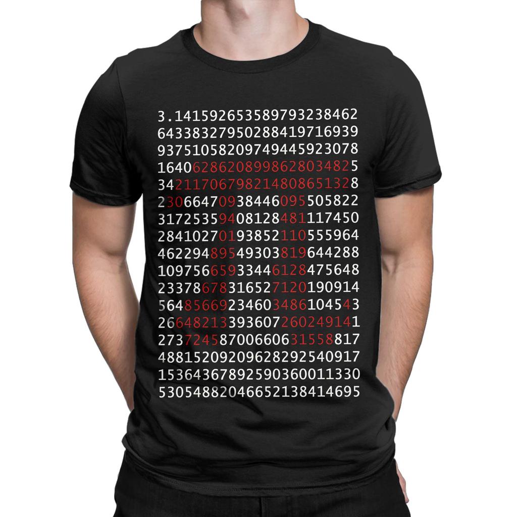 Pi Symbol Vintage Math Lover Geek Unisex Unisexs T Shirt Unique Tee Shirt Short Sleeve Tshirt Pure Cotton Plus Size Clothing
