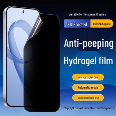 Privacy Screen Protector for Hongmou Rice K90pro Max/80Ultra, 70pro/60E Phones - Anti-Peeping Hydrogel Film