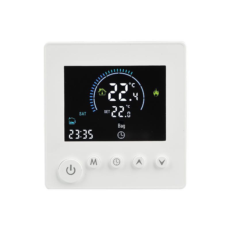 Smart WiFi LCD Floor Heating Thermostat for Electric and Water Systems