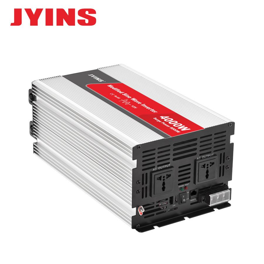 4000W High-Power Modified Sine Wave Inverter, 24V To 220V for Solar/Car Use