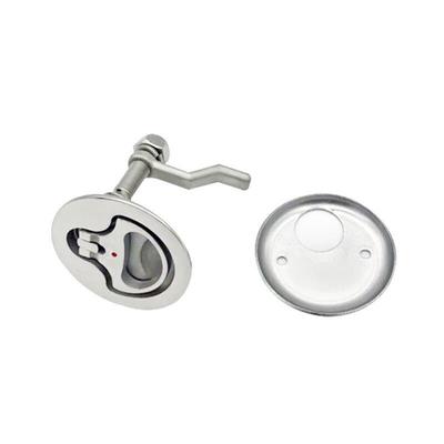 2Pc Marine Grade Stainless Steel 316 Cam Latch Flush Pull Deck Latch Lift Handle