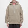 Nike Casual Sport Drawstring Fleece-Lined Long Sleeve Hoodie Men Tops Khaki CD6393-247
