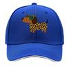 Cool Leopard Dachshund Sunglasses Dog Cartoon Sandwich Baseball Cap Sun Cap Outdoor Workouts Hat