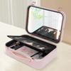 Portable LED Makeup Case with Mirror – Ideal for Home, Salon, and On-the-Go Cosmetic Storage