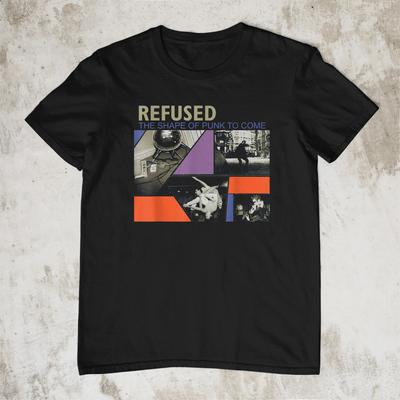 NEU Abgelehnt - The Shape Of Punk Schwarz Alle Größen OM847 Unisex T-Shirt