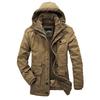 Warm Cotton-padded Clothes, Men's Medium and Long Hair-removable Liner Cotton-padded Jackets