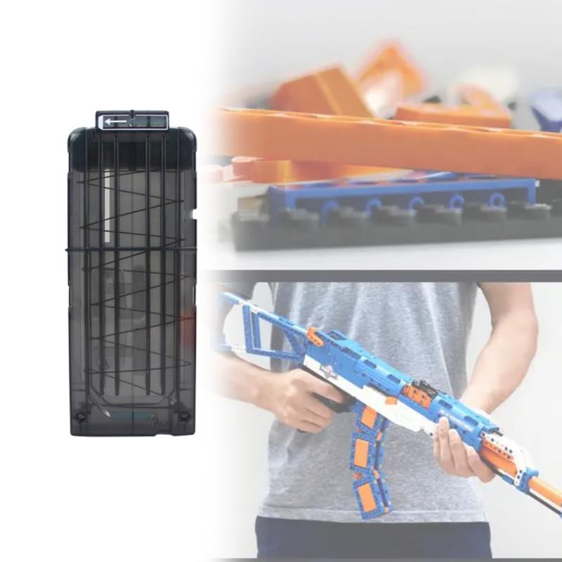 Bullet Magazine Soft Soft Gun 12 Rounds Compatible Heat Fire Toy Gun Adults Kids