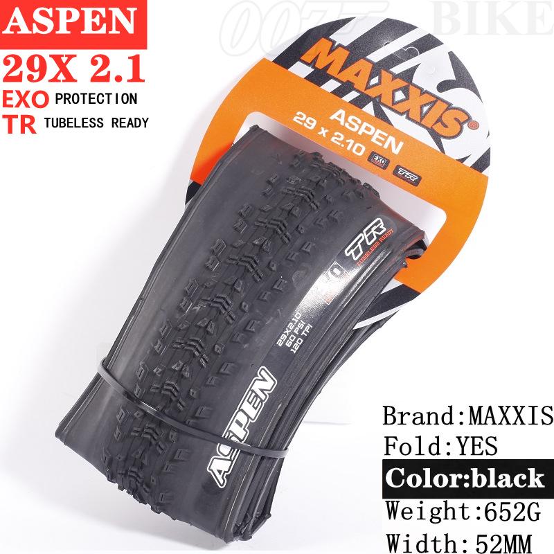 MAXXIS Aspen 27.5/29x2.1 MTB Foldable Off-Road Tubeless Tire 650B