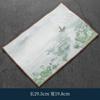 Thickening Grey Tablecloth and Rag Cotton and Linen Absorbent Tea Towel Simple Style Tea Mat Household Tea Ceremony Accessory