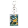 Pokemon Japanese Sv10 Glory of Team Rocket Sr Ar Sar Acrylic Card Keychain Moltres Diy Homemade Collection Card Pendant 5.3Cm