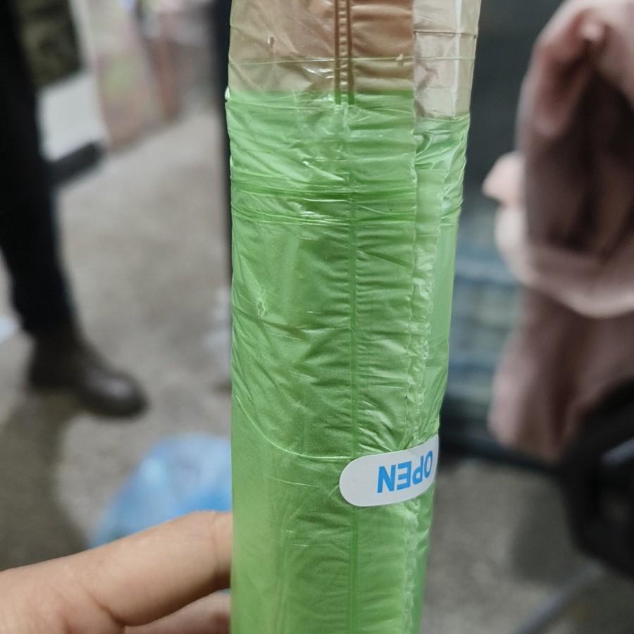 Automatic-Closing Thickened Drawstring Trash Bags for Hotel and Kitchen Use