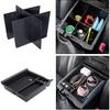 JDMCAR 2PCS Center Console Ert Set Compatible With Toyota Tacoma  -2016, Console Armrest Box Ert Tray And Center Console Organizer Divider For Tacoma