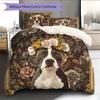 Animal  Pattern Bedding Quilt Set Quilt Cover Pillowcase Home Decoration  Gift (1 * duvet cover + 2 * pillowcase, without core)
