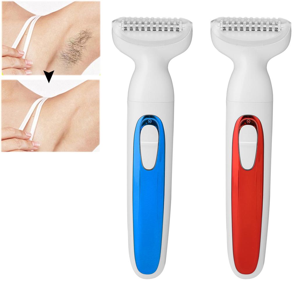 Electric Hair Removal Shaver Wet Dry Use Waterproof Hair Trimmer for Bikini Legs Armpit Face